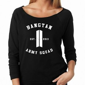 BTS raglan sweater